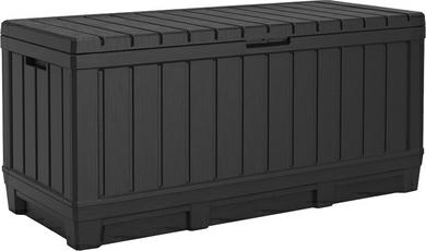 Keter Caja de almacenaje para jardín Kentwood 350 L Antracita