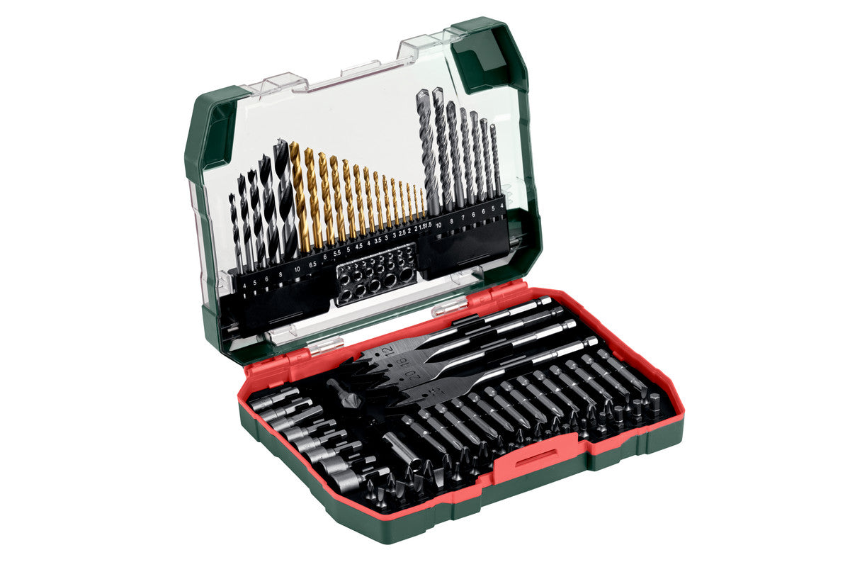 Metabo 626708000 - Juego de accesorios SP, 86 piezas