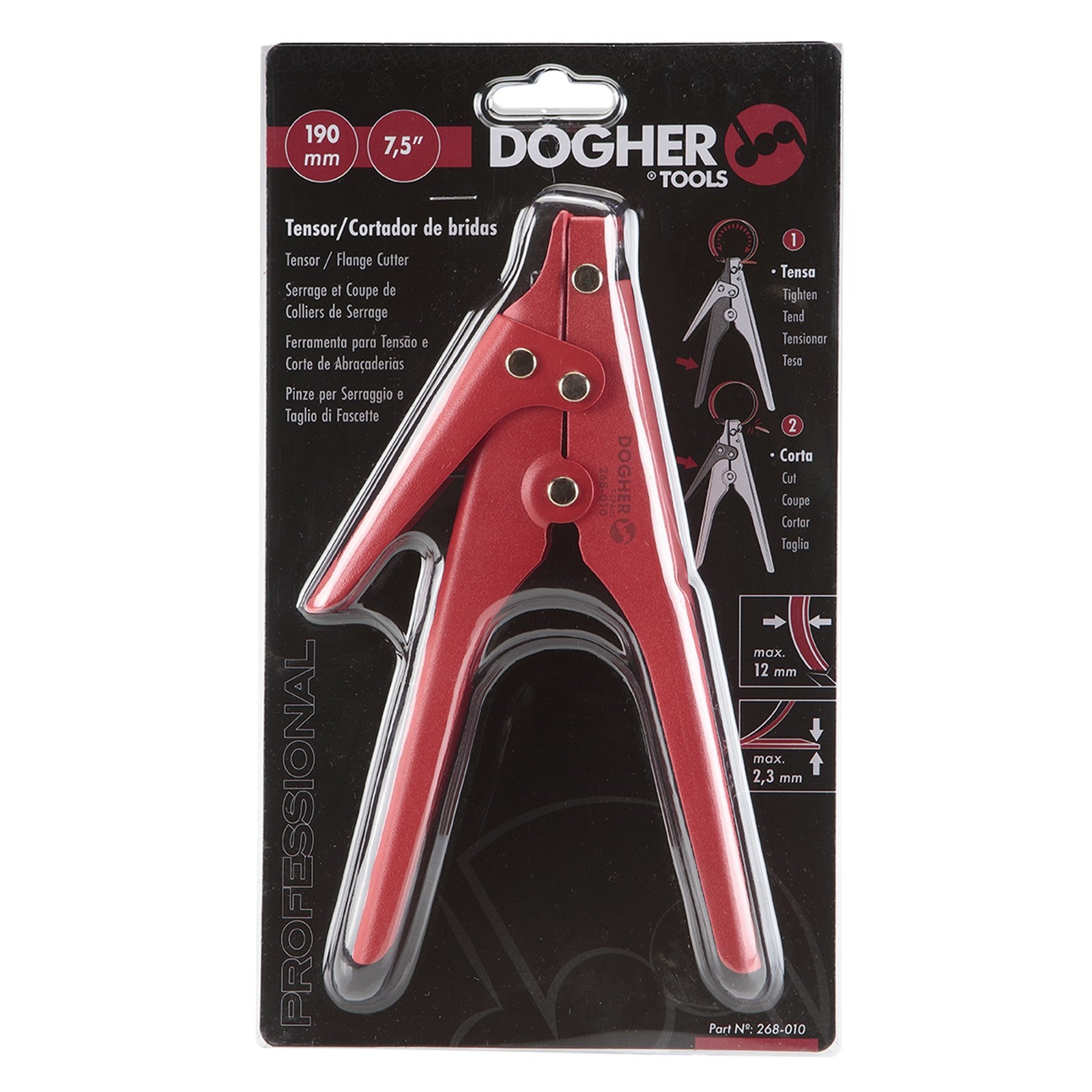 Dogher 268-010 - Tensador de Bridas 190mm