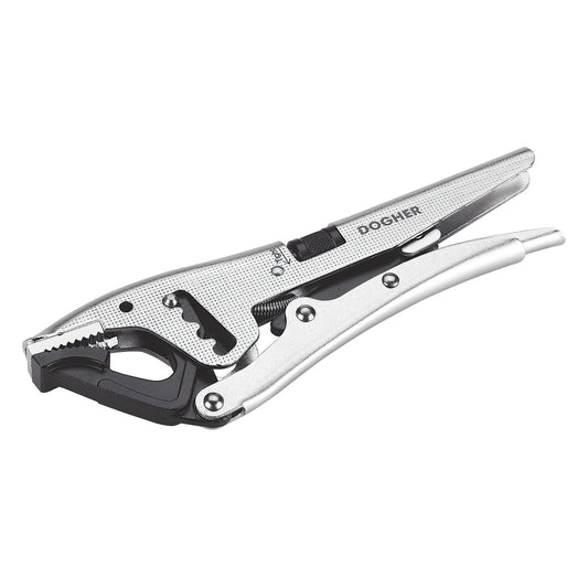 Dogher 275F-010 - Tenaza Grip Boca Curva Gran Capacidad 220mm