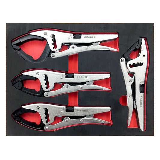 Dogher 275F-080 - Bandeja Combinable 1/2 4 Grips Gran Capacidad