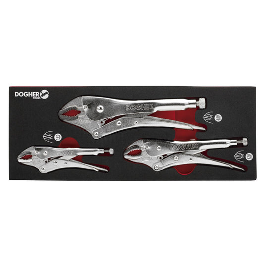 Dogher 276-080 - Bandeja Combinable 1/4 - 3 Tenazas Grip
