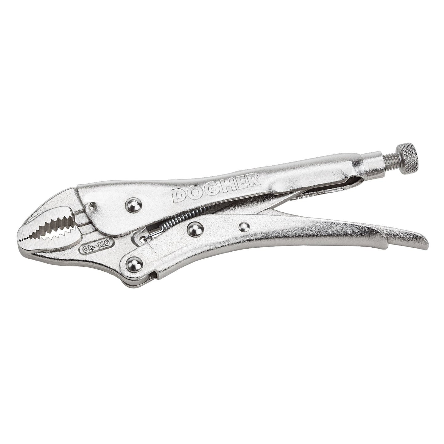Dogher 276-125 - Tenaza Grip de Boca Curva con Corte 125mm