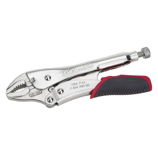 Dogher 276P-125 - Tenaza Grip Plus de Boca Curva con Corte 125mm
