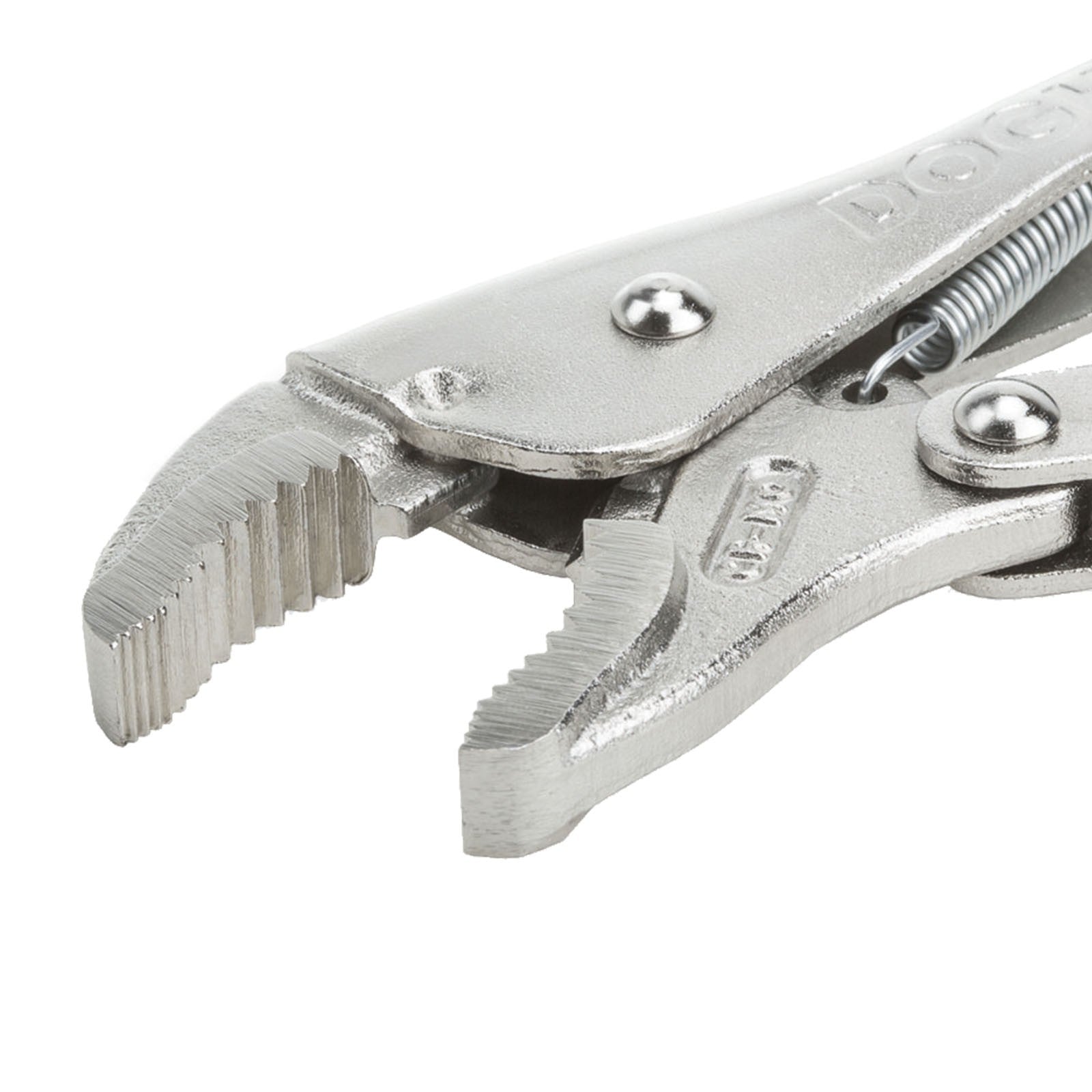 Dogher 276P-175 - Tenaza Grip Plus de Boca Curva con Corte 175mm