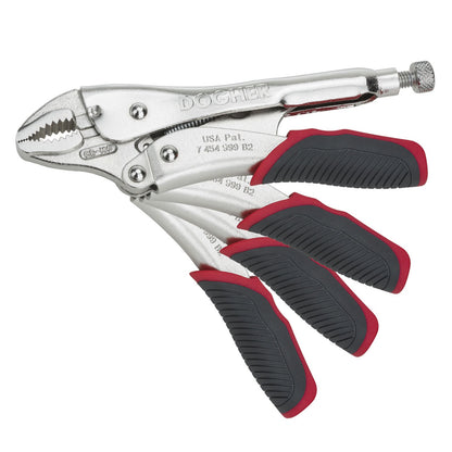 Dogher 276P-175 - Tenaza Grip Plus de Boca Curva con Corte 175mm