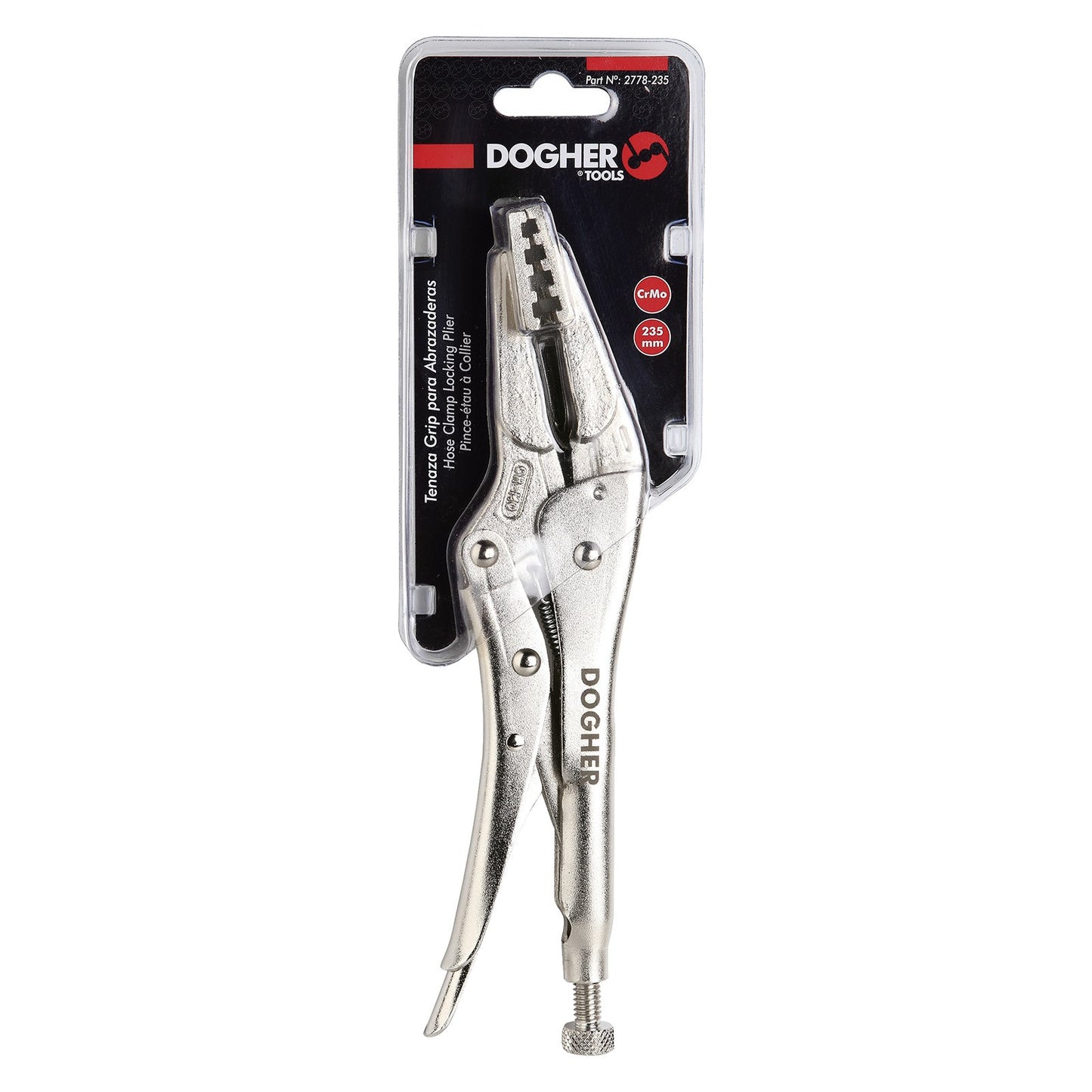 Dogher 2778-235 - Tenaza Grip para Abrazaderas 235mm