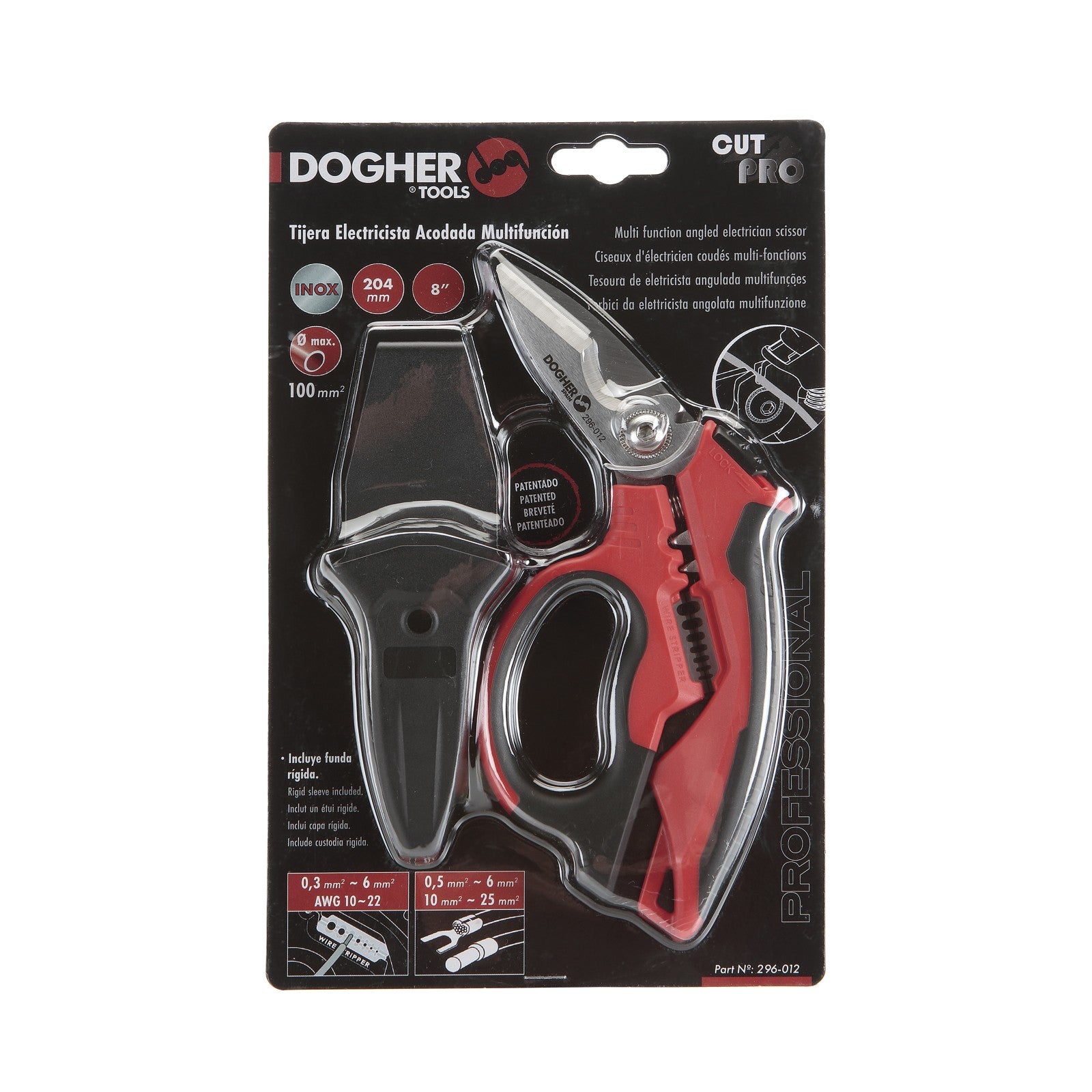 Dogher 296-012 - Tijera Cutpro Acodada Multifuncion
