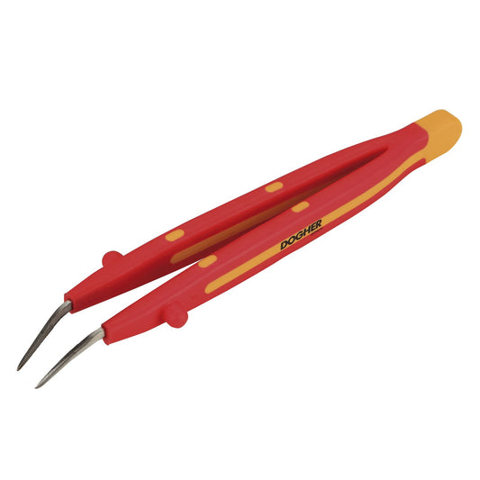 Dogher 296-026 - Pinzas Aisladas Puntas Curvas VDE 1000V 145mm