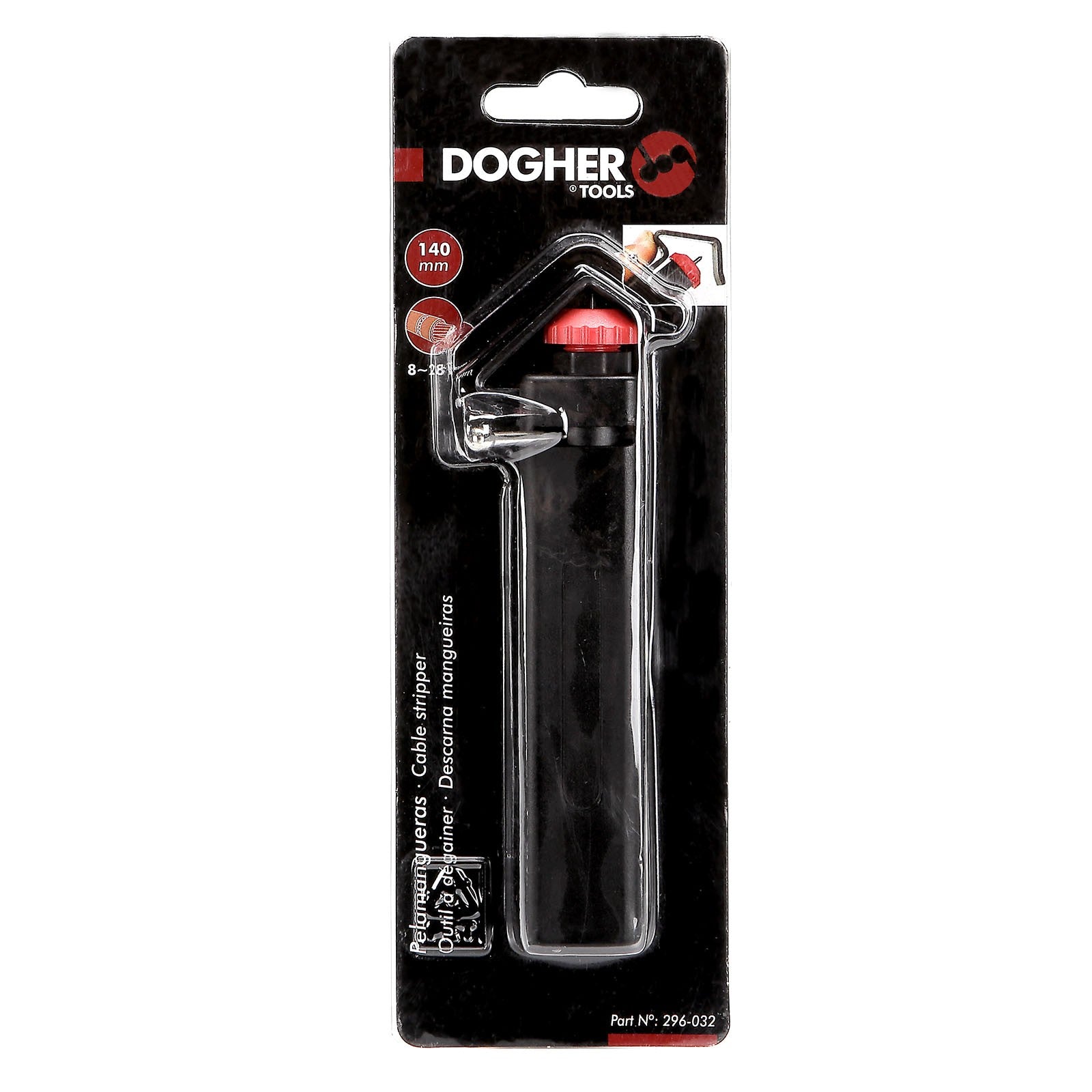 Dogher 296-032 - Pela-mangueras 140mm