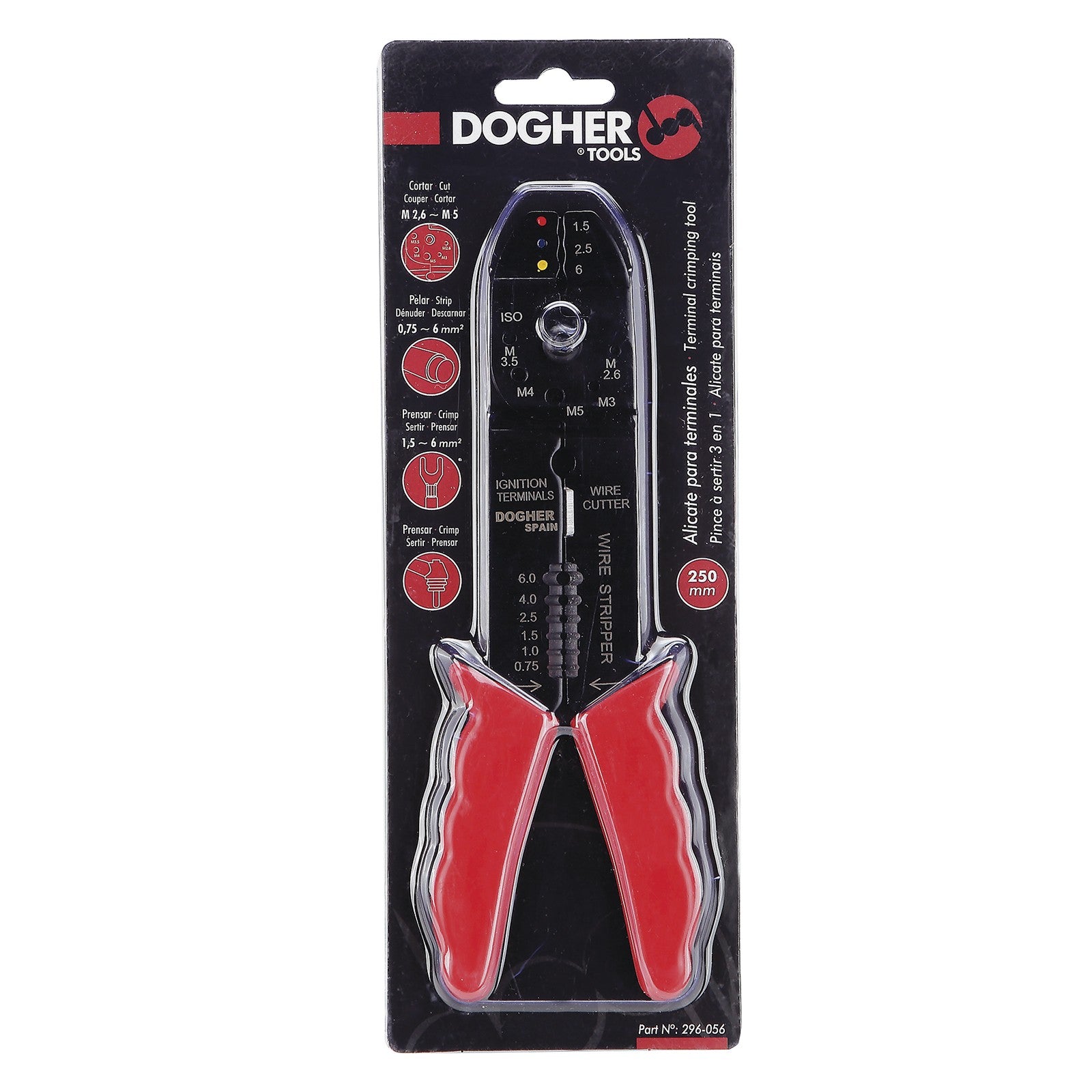 Dogher 296-056 - Alicate para Terminales