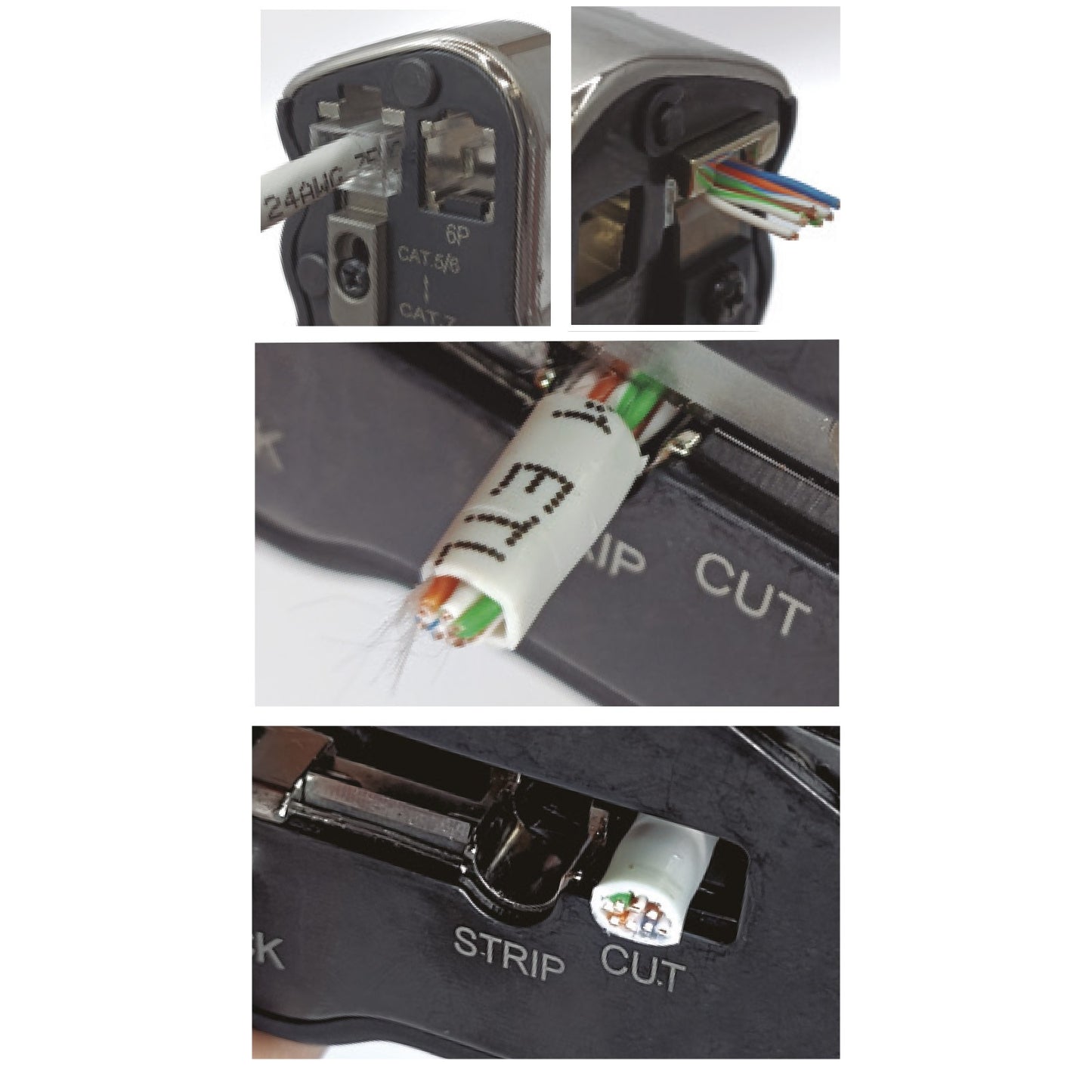 Dogher 296-077 - Crimpadora Rj45-Rj11-6P-8P Con Corte