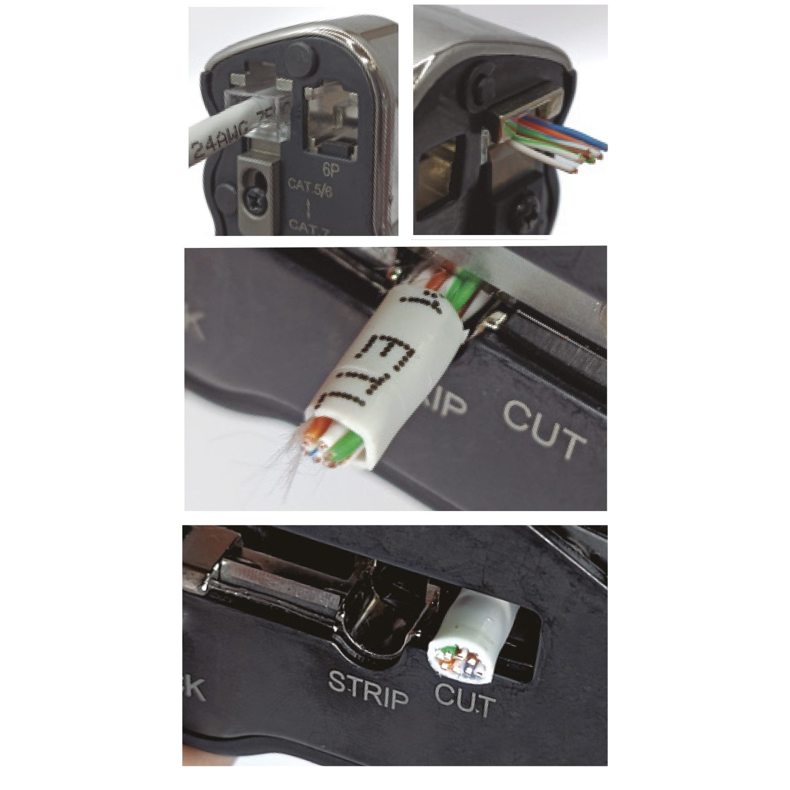 Dogher 296-077 - Crimpadora Rj45-Rj11-6P-8P Con Corte