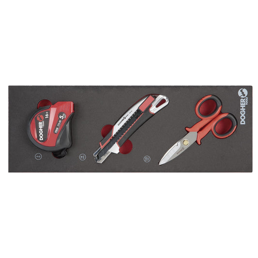Dogher 296-081 - Ban.Espuma 1/4 3Pcs Flex.Sae Y Corte