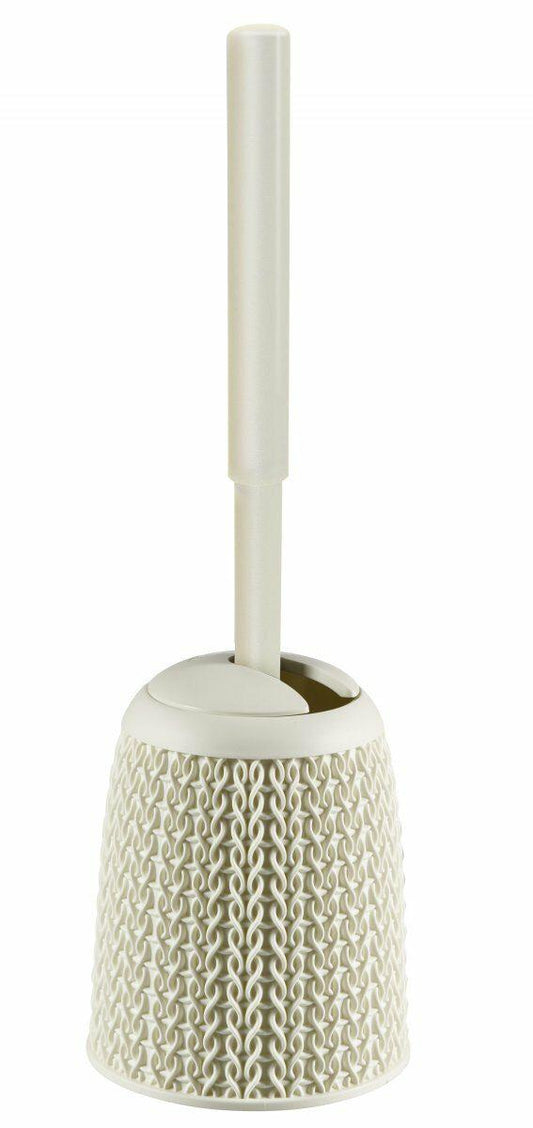 Keter Curver - Escobillero Knit para Baño - Color Marrón Topo