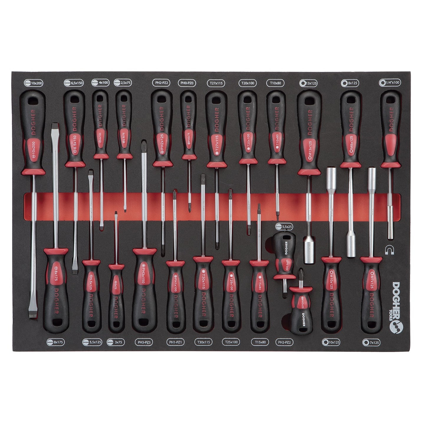 Dogher 300-085 - Ban.Espuma Dest Pl-Torxsegph24Pcs Entera