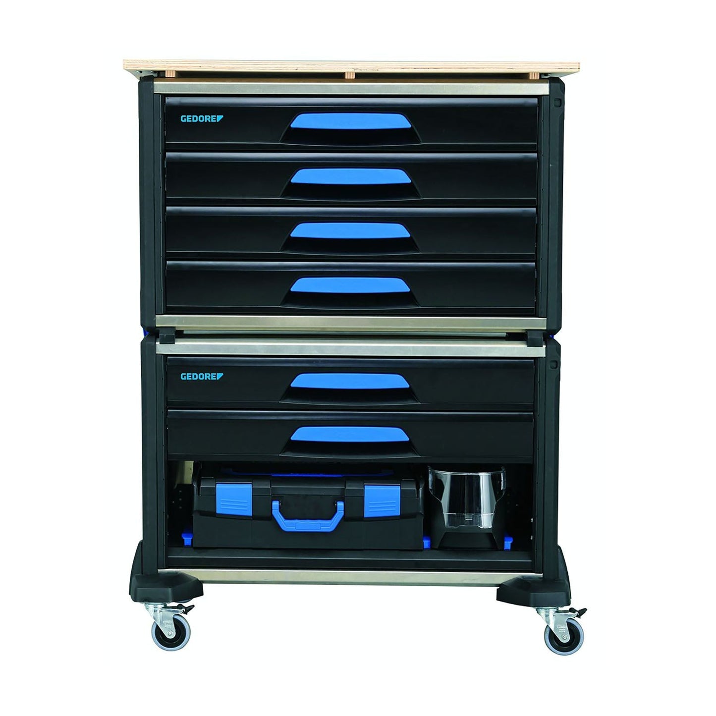 GEDORE 1110 WMW S-03 - WorkMo AN3 with 110-piece assortment