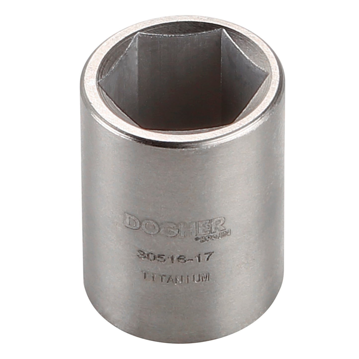 Dogher 30516-10 - Vaso Hexagonal 3/8 Titanio 10