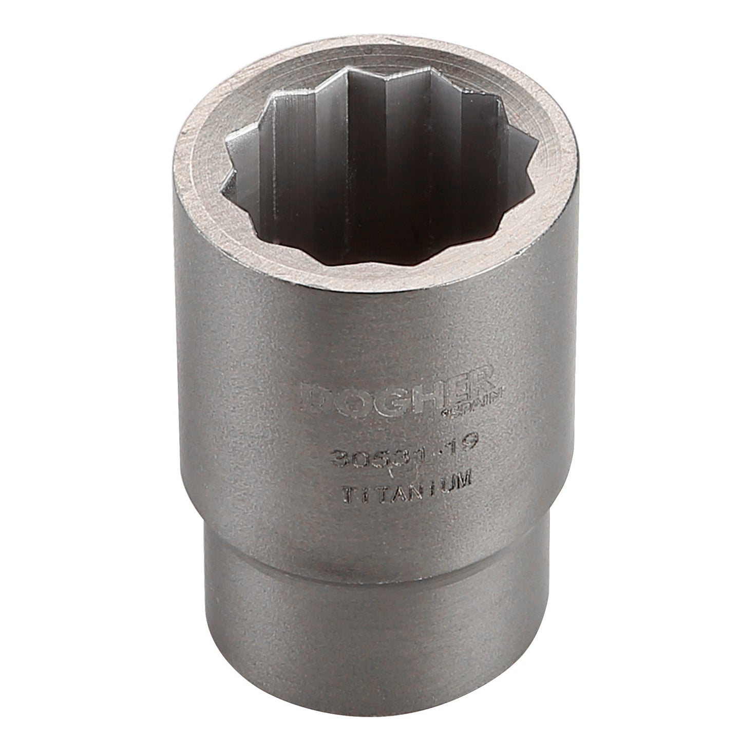 Dogher 30531-21 - Vaso Bihexagonal 1/2 Titanio 21