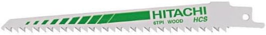 Hikoki 752030 - 5 hojas de sierra de sable para madera HCS RW10/S644D