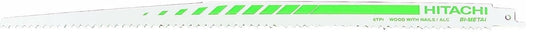 Hikoki 752027 - 5 hojas de sierra de sable para madera+metal BIM RW50B/S1411DF