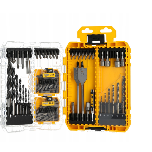 DEWALT Juego de 100 Piezas de Accesorios y Brocas para Taladro Atornillador, DT70784-QZ