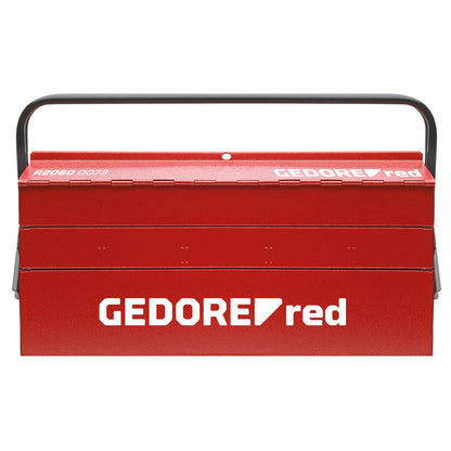 GEDORE rouge R21600072 - Boîte à outils avec kit de base, 72 pièces