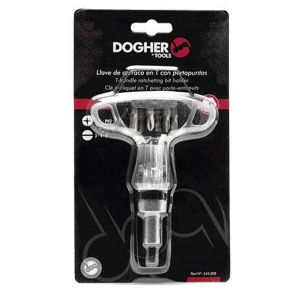 Dogher 343-008 - Llave T Carraca Hex. 1/4 Almacen Puntas