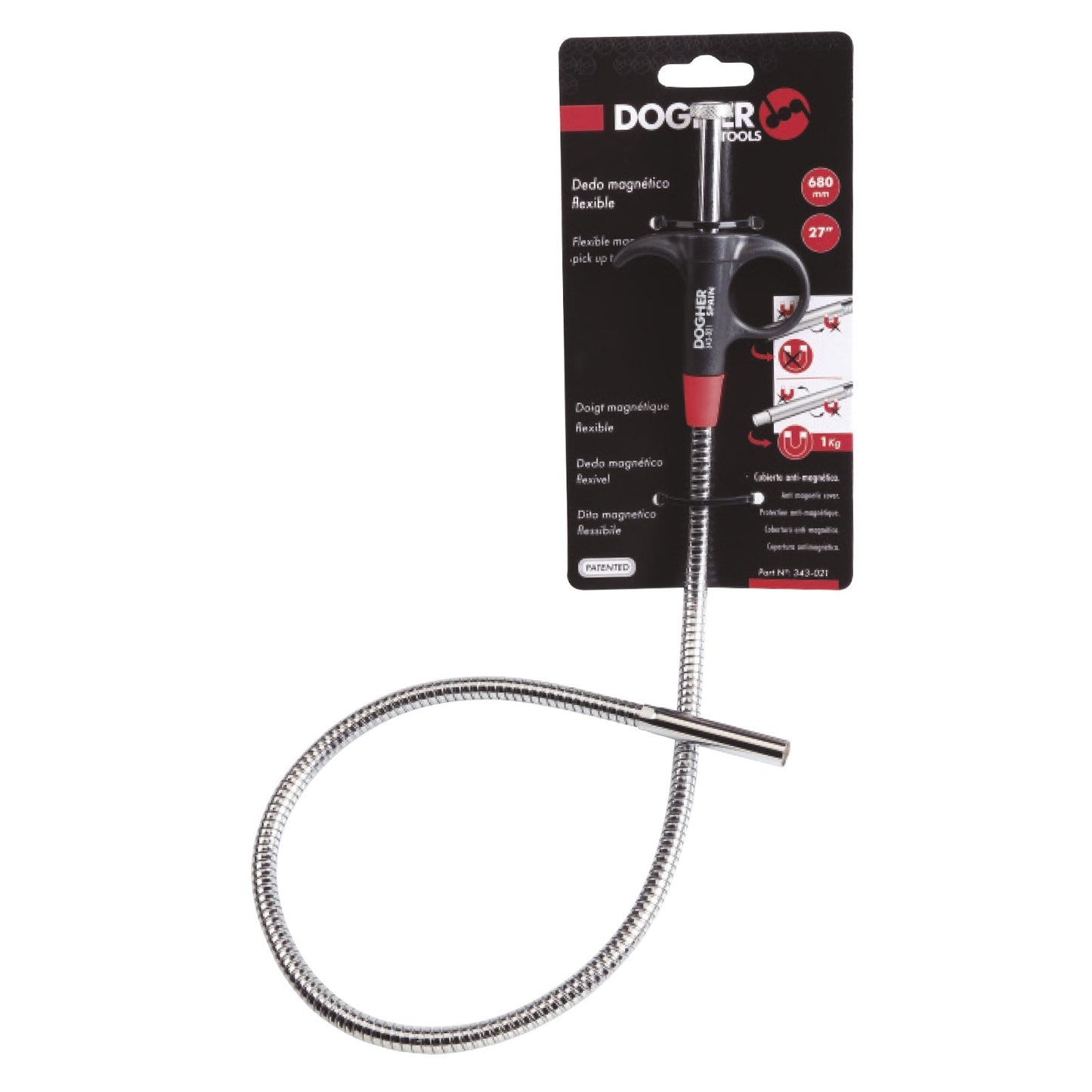 Dogher 343-021 - Iman Flexible Oculto 680Mm