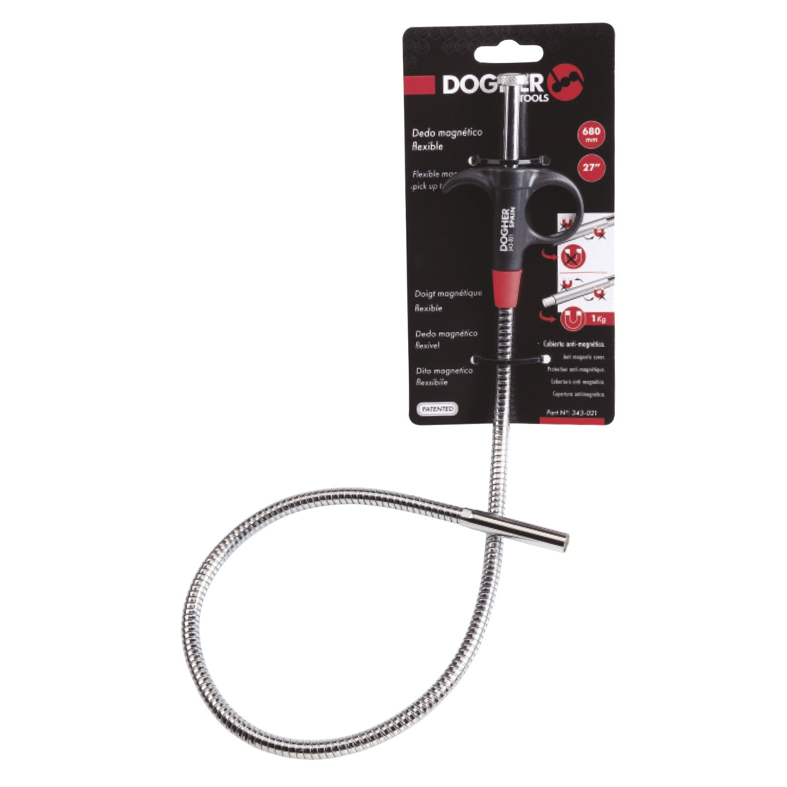 Dogher 343-021 - Iman Flexible Oculto 680Mm