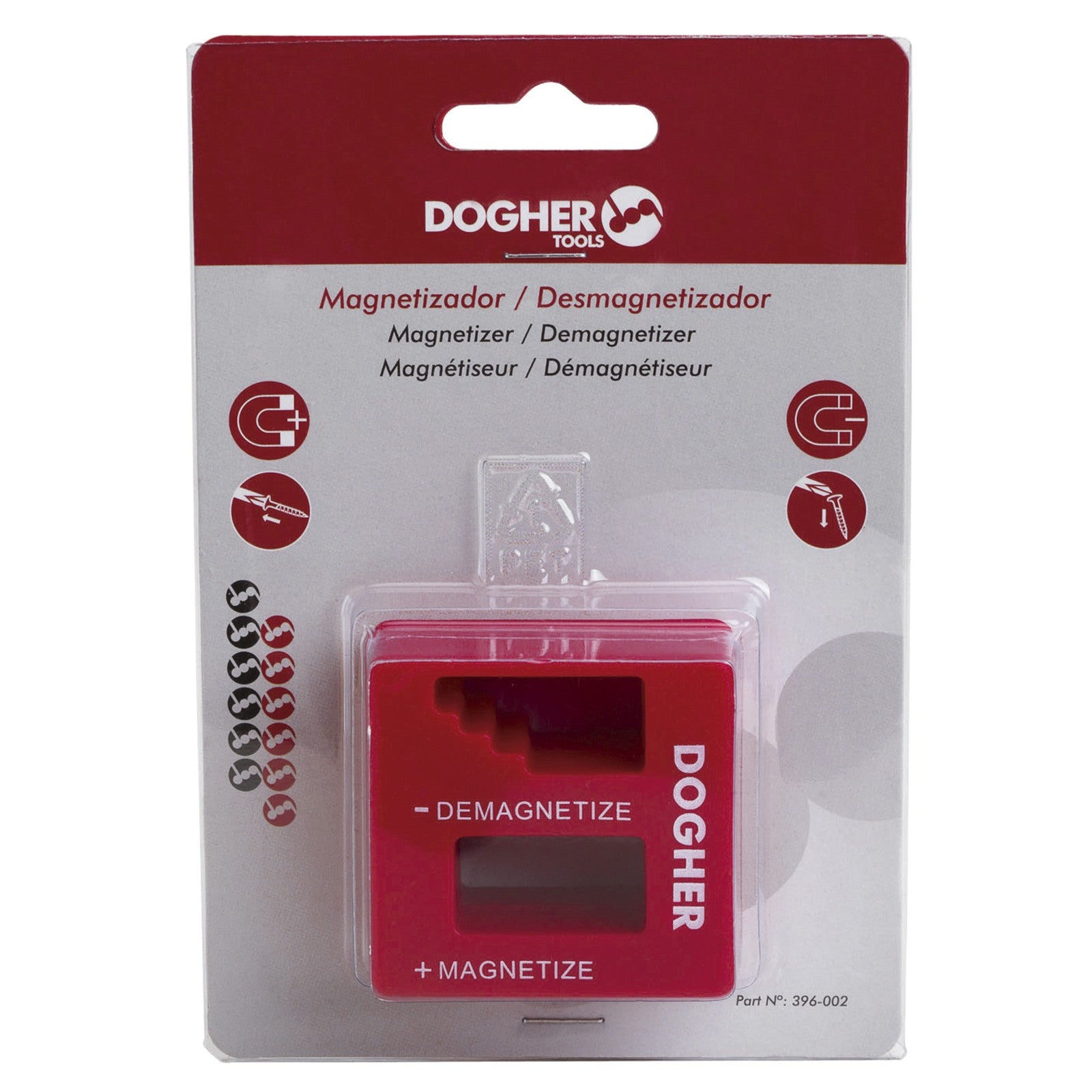 Dogher 351-002 - Juego Dest. Caja 6Pzas Anti-Slip Rect-Pz