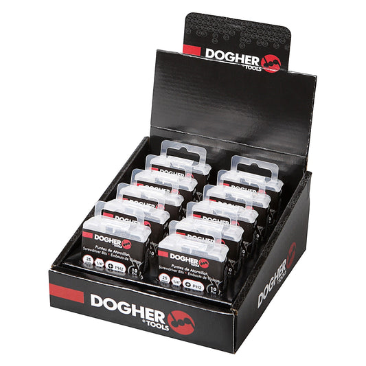 Dogher 400-002J - Exp. Mostr. 100 Puntas Pz2 25Mm