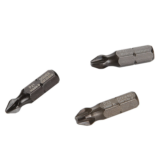 Dogher 401-001 - Blister 3 Puntas 25Mm Pz1+Pz2+Pz3