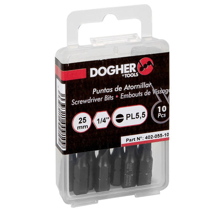 Dogher 402-060-10 - Caja 10 Puntas De Atornillar S2 6,0