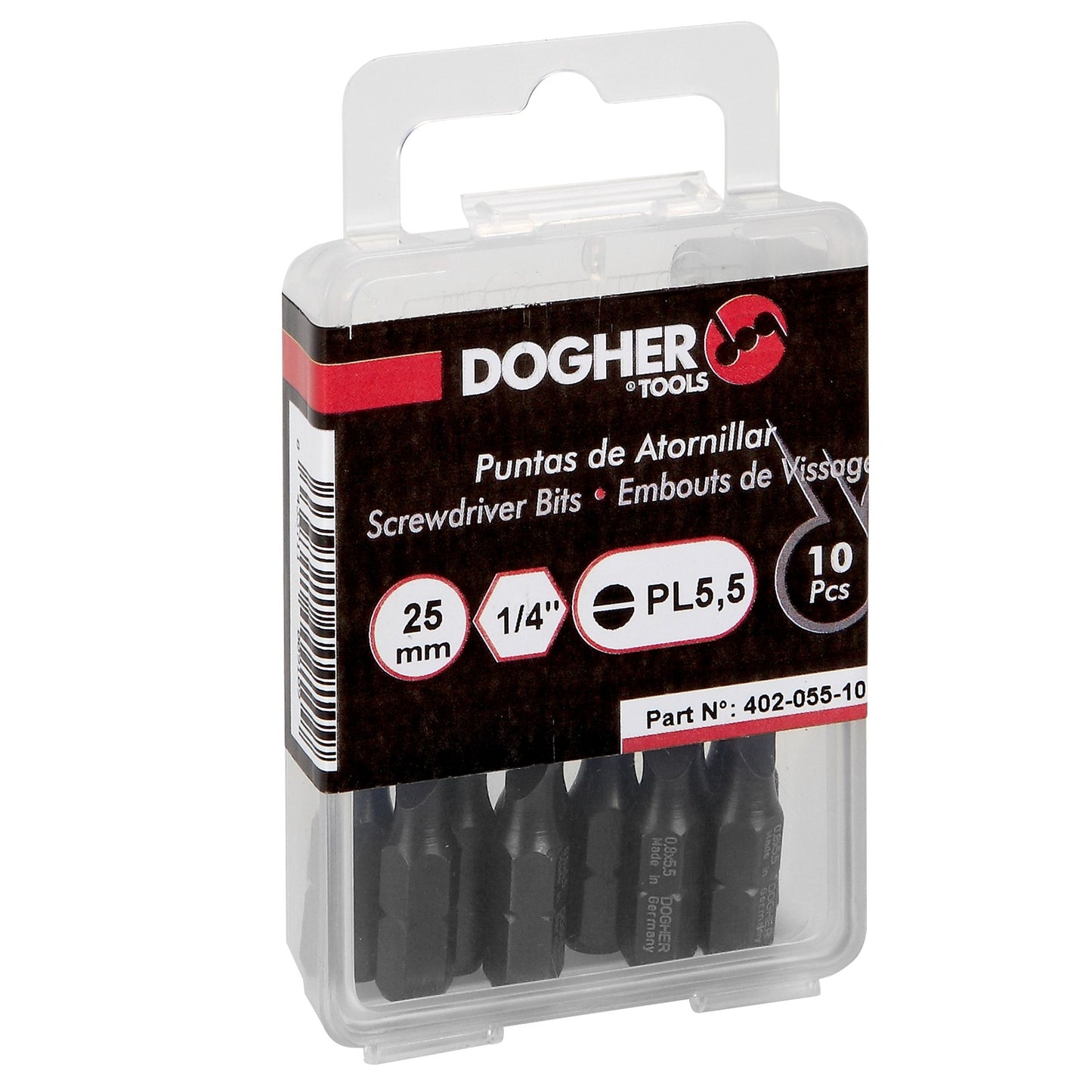 Dogher 402-045-10 - Caja 10 Puntas De Atornillar S2 4,5