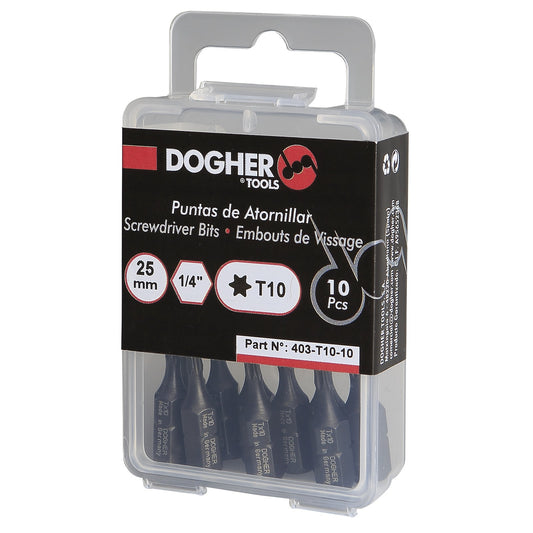 Dogher 403-T05-10 - Caja 10 Puntas De Atornillar S2 T05