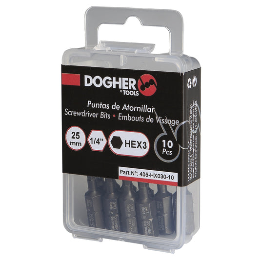 Dogher 405-Hx025-10 - Caja 10 Puntas De Atornillar S2 Hx2,5