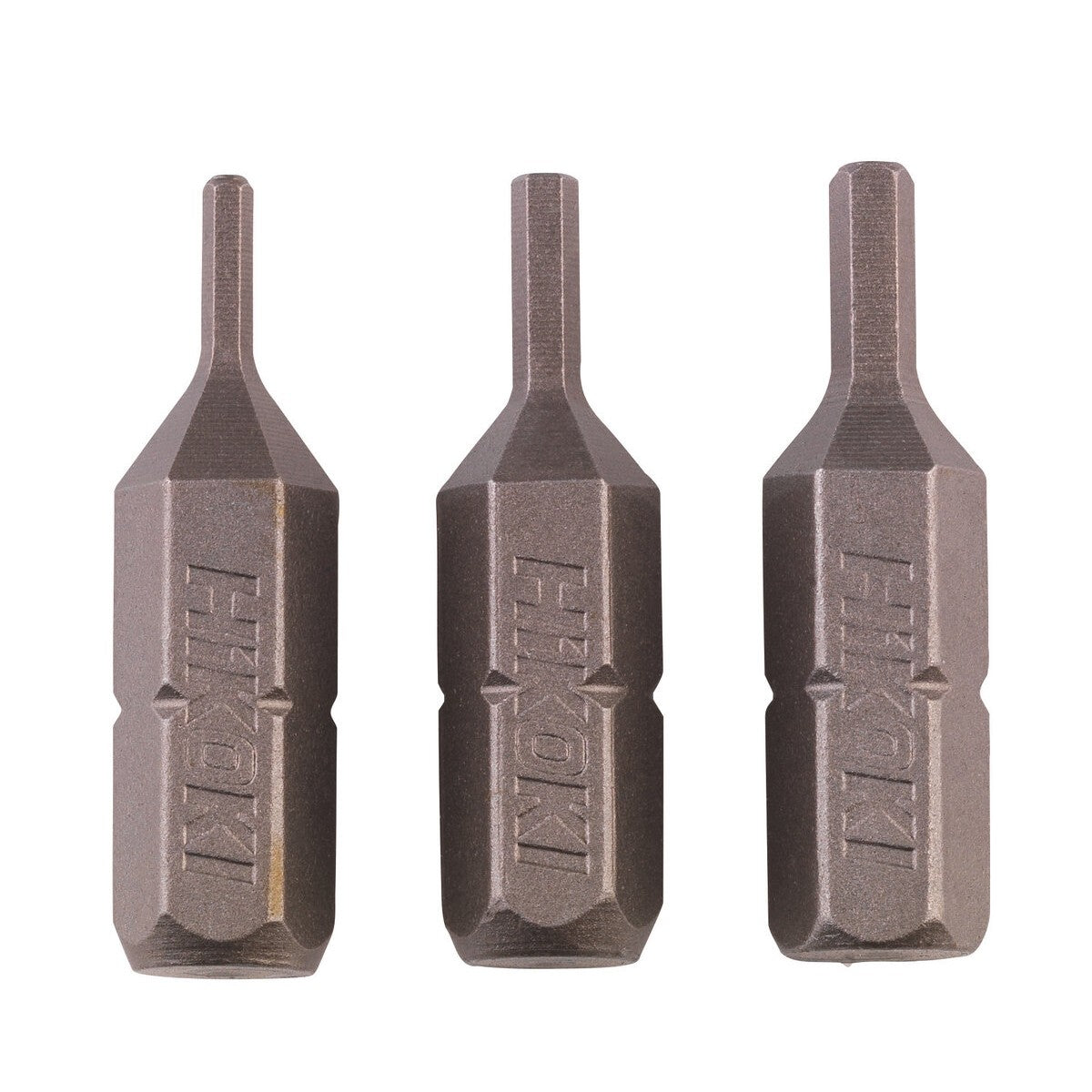 Hikoki 4100306 - 3 puntas 1/4"HEX 1.5 / 2 / 2.5, 25mm