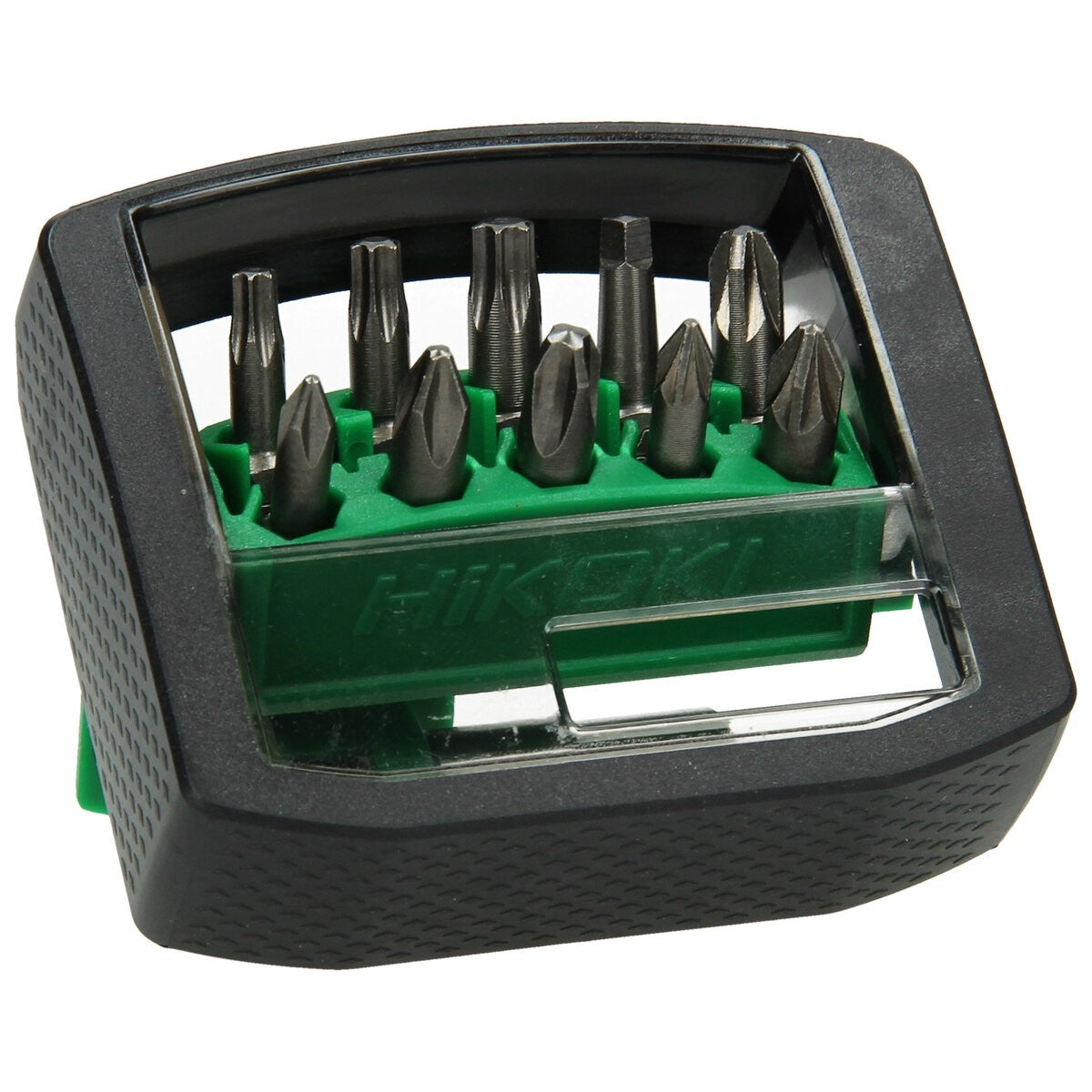 Hikoki 4100311 - Caja de puntas 1/4", 11 piezas, 25 mm, incl. portapuntas magnético