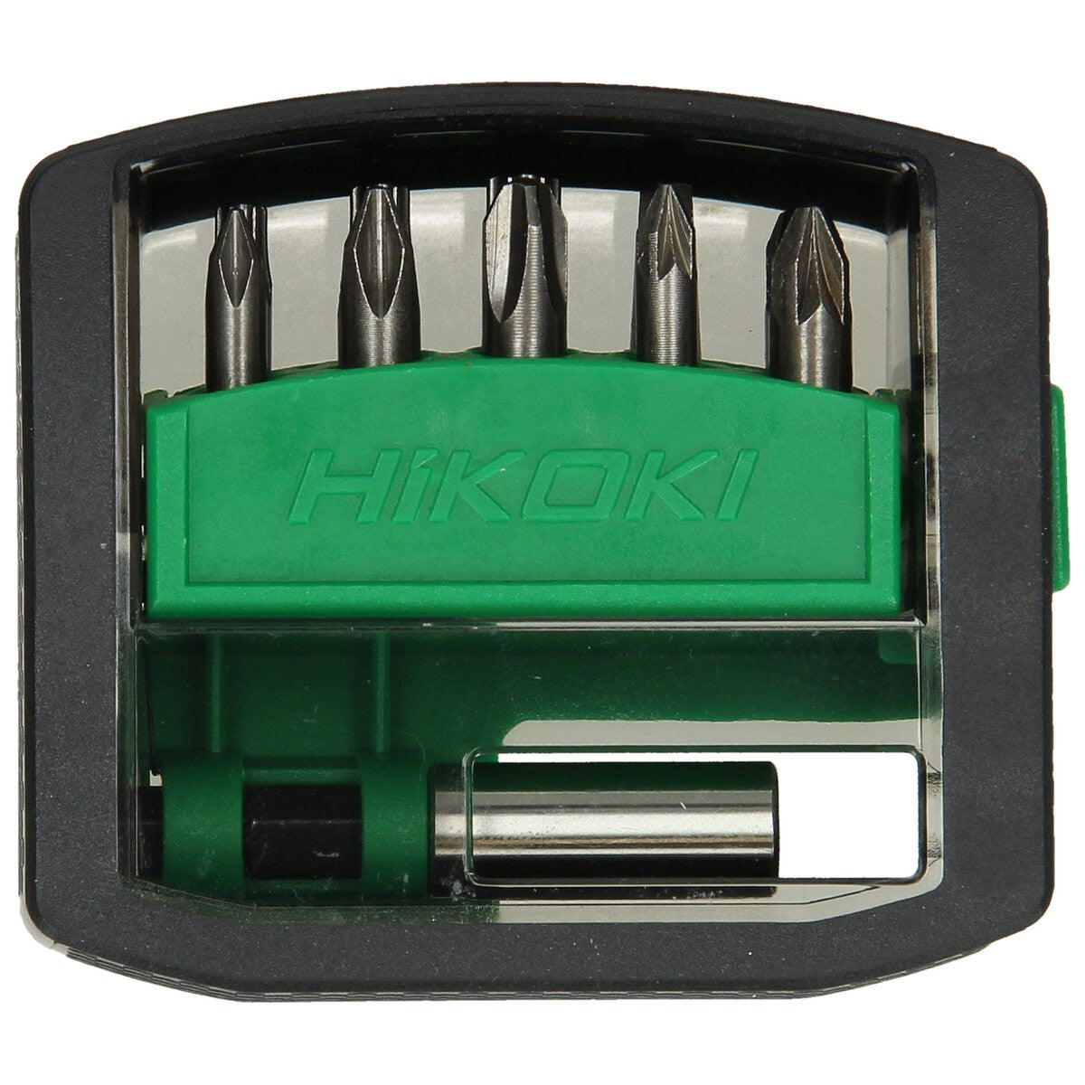 Hikoki 4100311 - Caja de puntas 1/4", 11 piezas, 25 mm, incl. portapuntas magnético