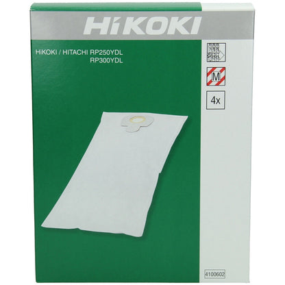 Hikoki 4100602 - 4 bolsas de filtro RP250YDL/RP300YDL