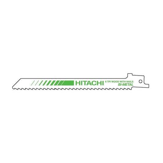 Hikoki 752026 - 5 hojas de sierra de sable para madera+metal BIM RD32B/S711DF