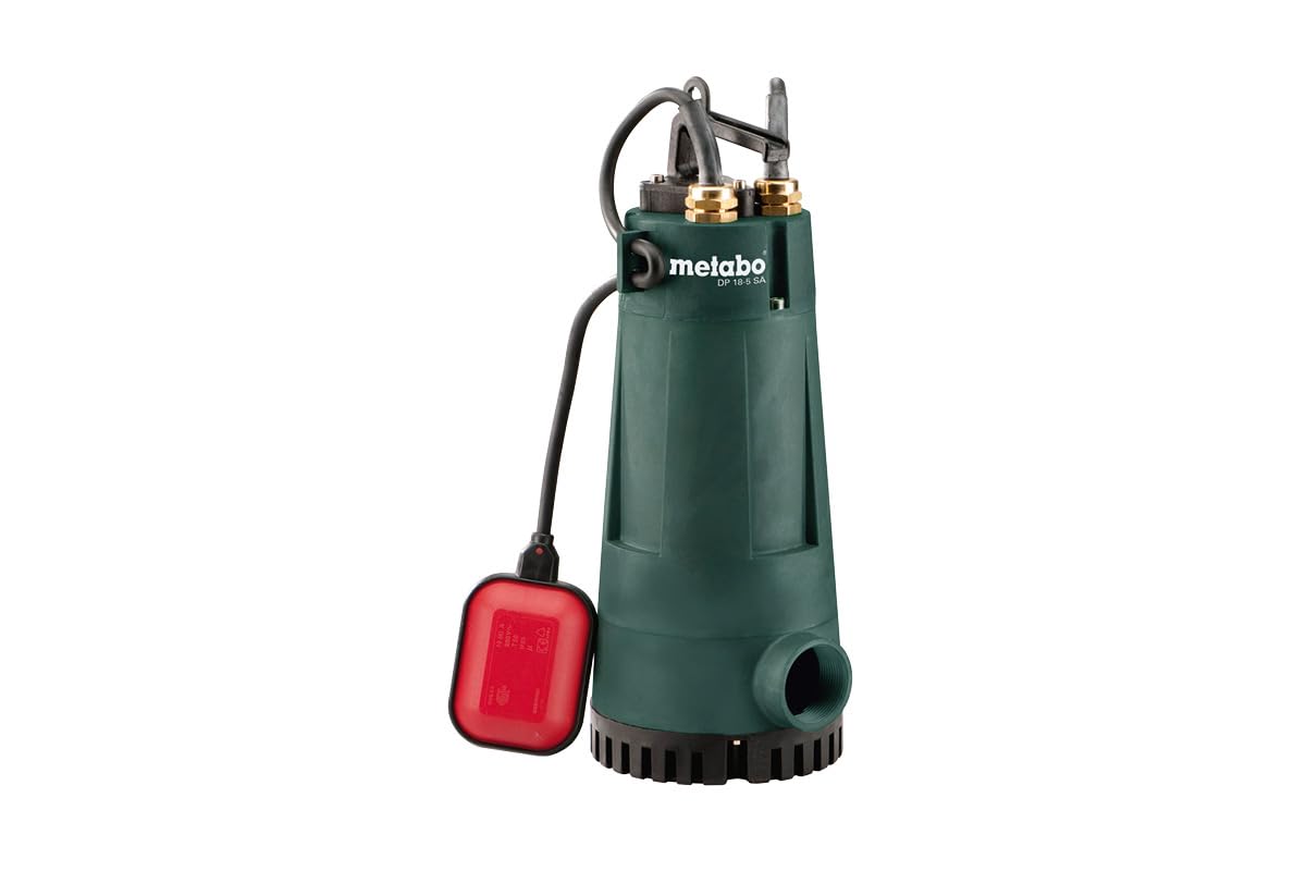 Metabo 604111000 - Bomba sumergible de aguas sucias DP 18-5 SA, 900 W, 18.000 l/h