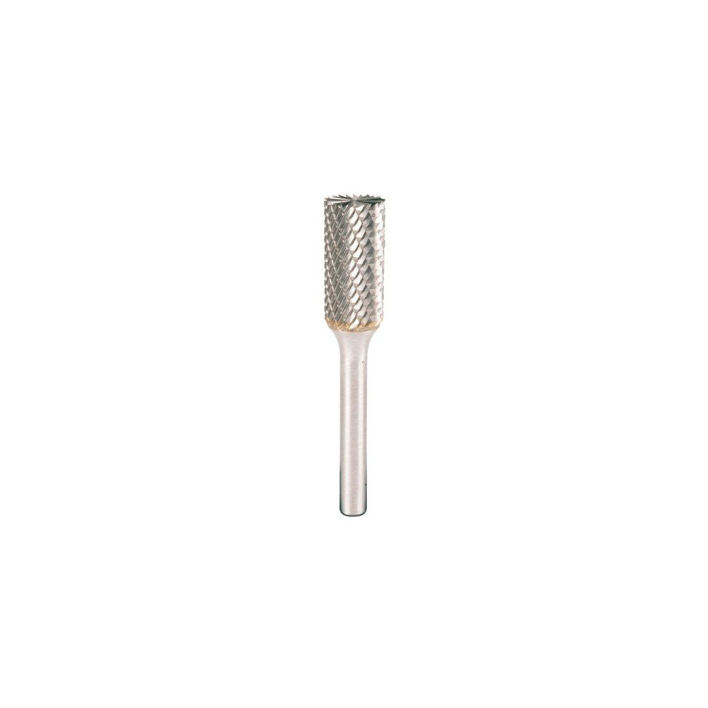 Klingspor 295532 - Fresa rotativa de metal duro HF 100 B cilíndrica con dentado frontal ZYAS, 6 x 18 mm, vástago de 6 mm