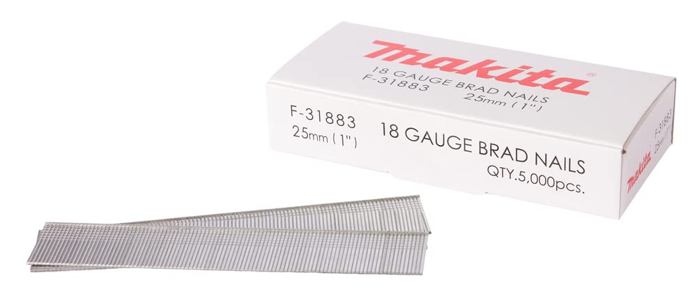 Makita F-31883 - pasadores de 25 mm y calibre 18 (Lote de 5000 uds)