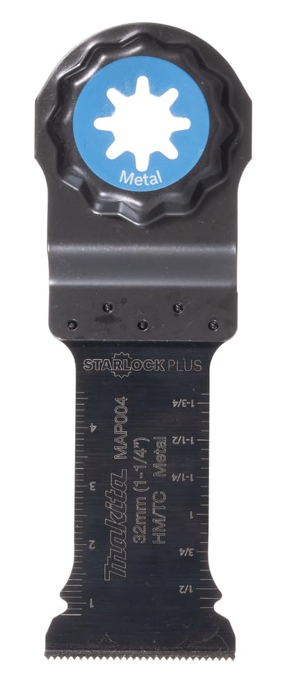 Makita B-66357 - Starlock Plus Hoja de inmersión 32x50mm 23TPI MAP004 Metal