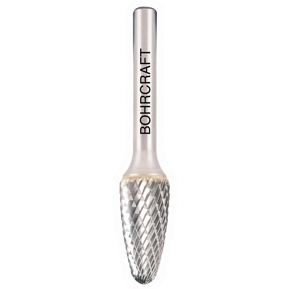 Bohrcraft 51250301000 - Bohrcraft Fresa rotativa MD forma F árbol // 10,0 mm