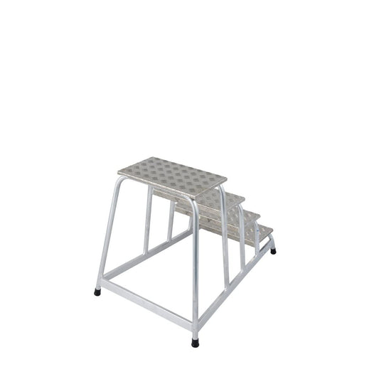 Krause 805041 - Escalerilla de plataforma de montaje, 4 peldaños