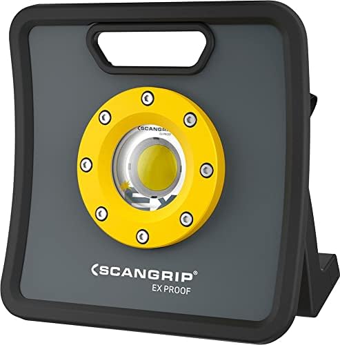 Scangrip 03.5618 - Dual NOVA R-EX construction light (integrated battery + Cable) for ATEX areas