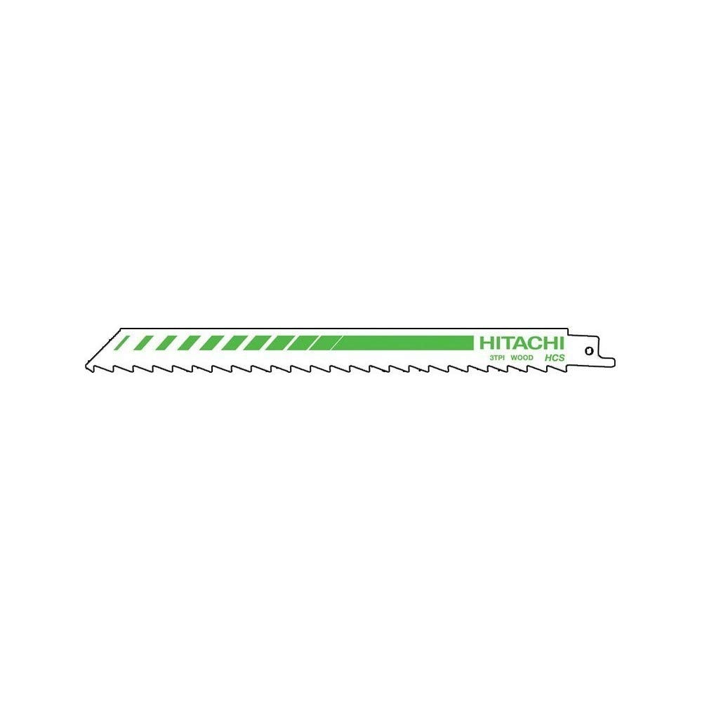Hikoki 752029 - 5 hojas de sierra de sable para madera HCS RW60/S1111K